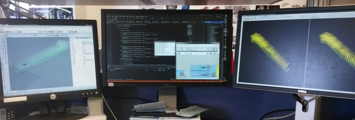 The Raphos studio — Rhino, Grasshopper and a lot of code.